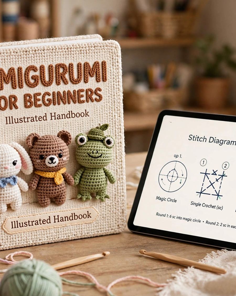 Amigurumi for Beginners Handbook — view 2