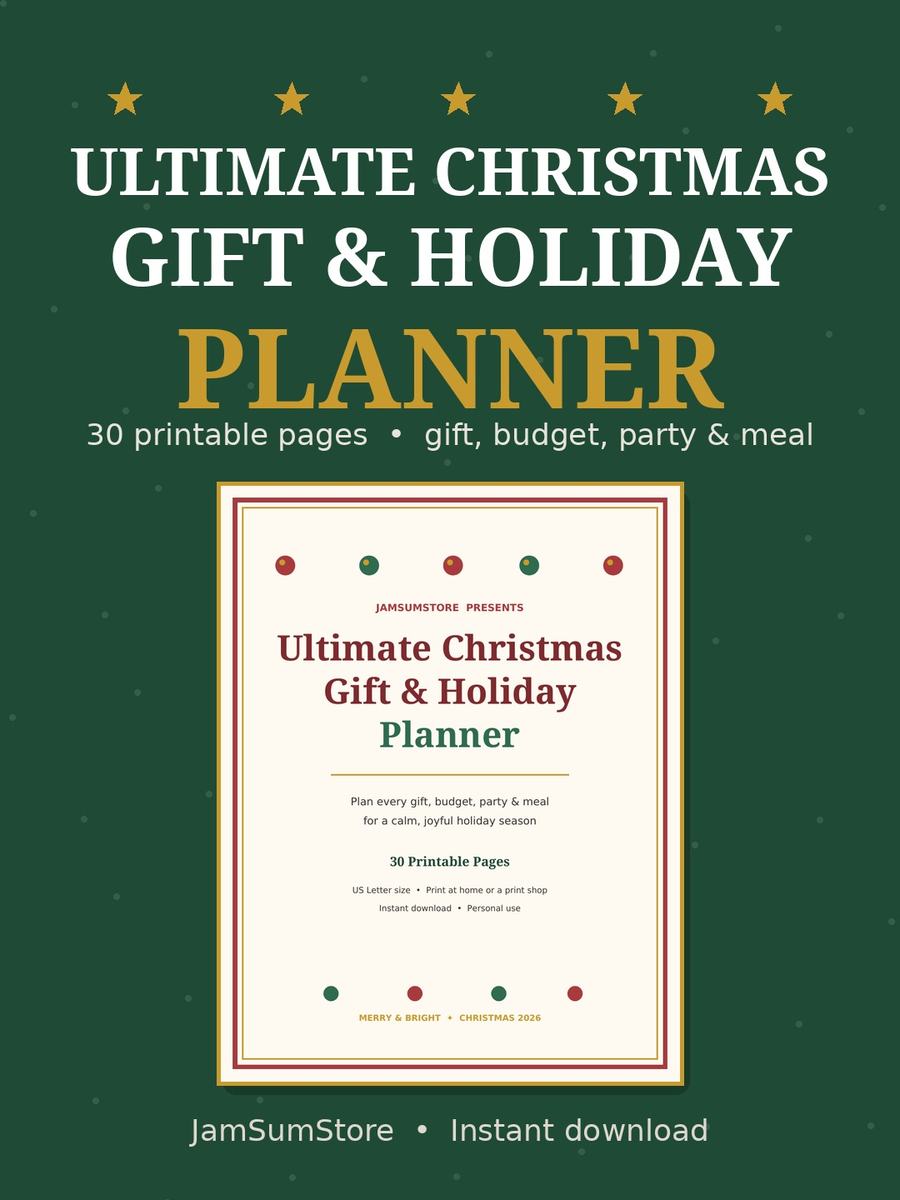 Planners at JamSumStore