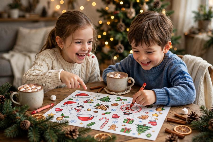 Christmas I Spy Game — 12 Festive Hidden-Object Puzzles — view 4