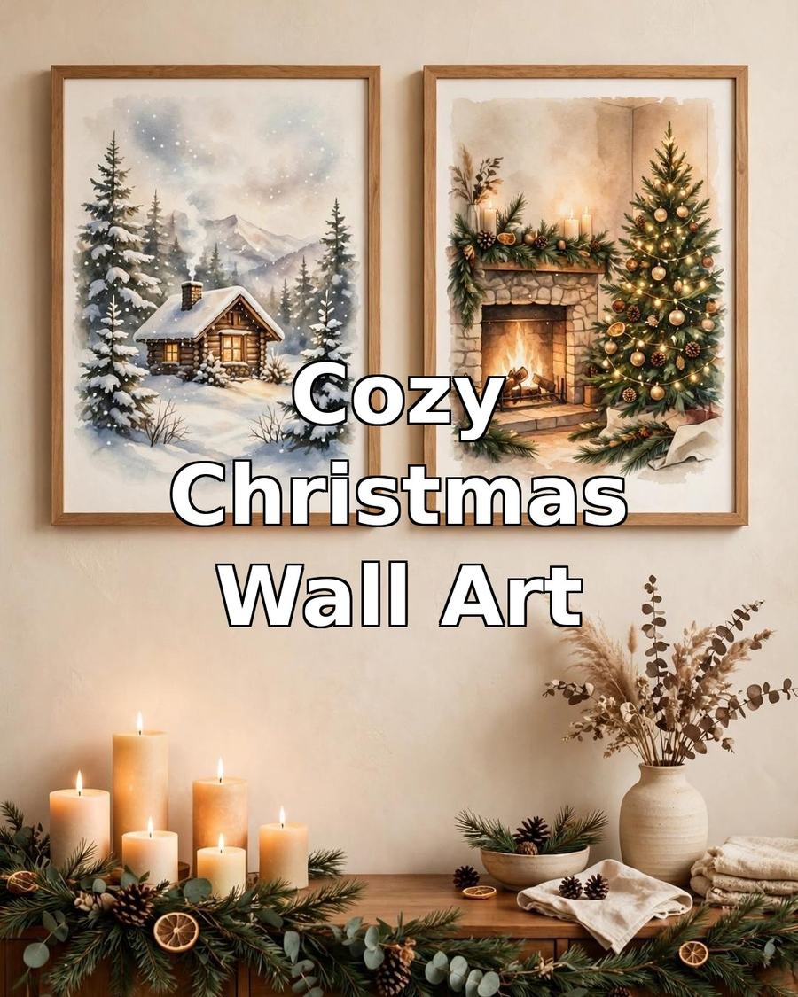 Cozy Christmas Wall Art — view 2