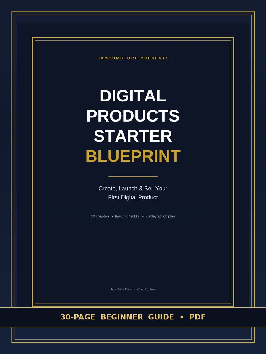 Ebooks & Guides at JamSumStore