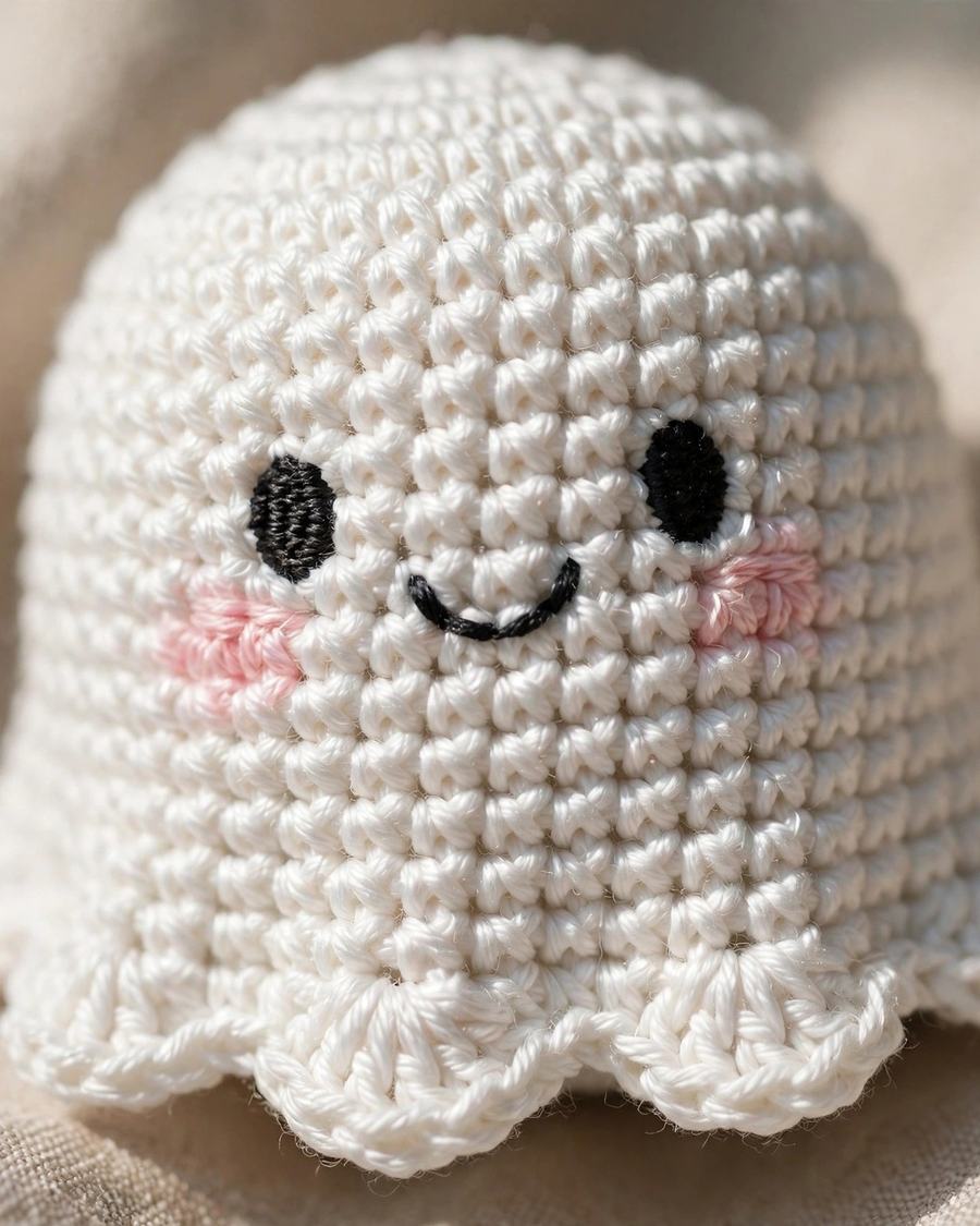 Emotional Support Ghost Crochet Pattern — view 3