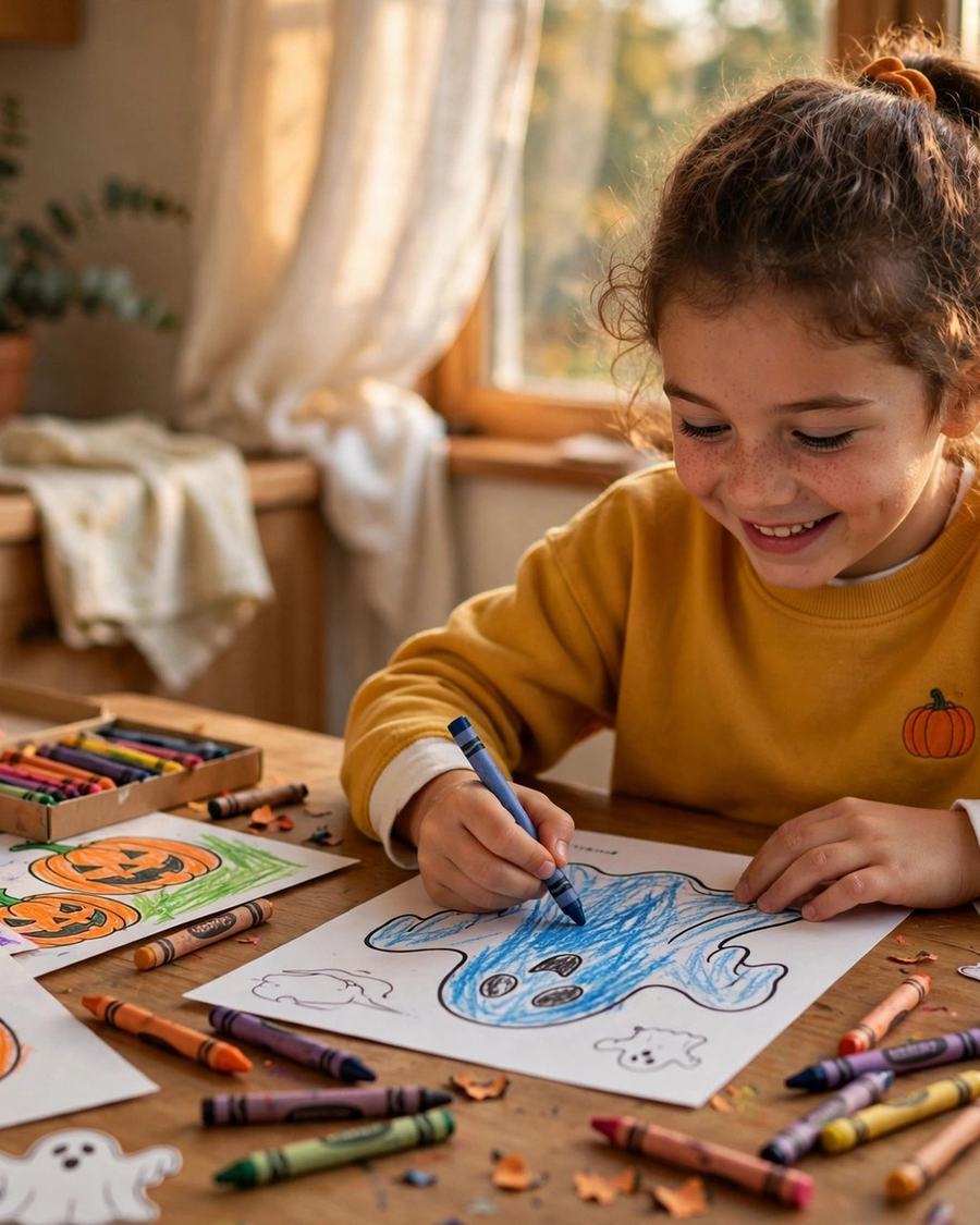 Halloween Coloring Pages — view 3