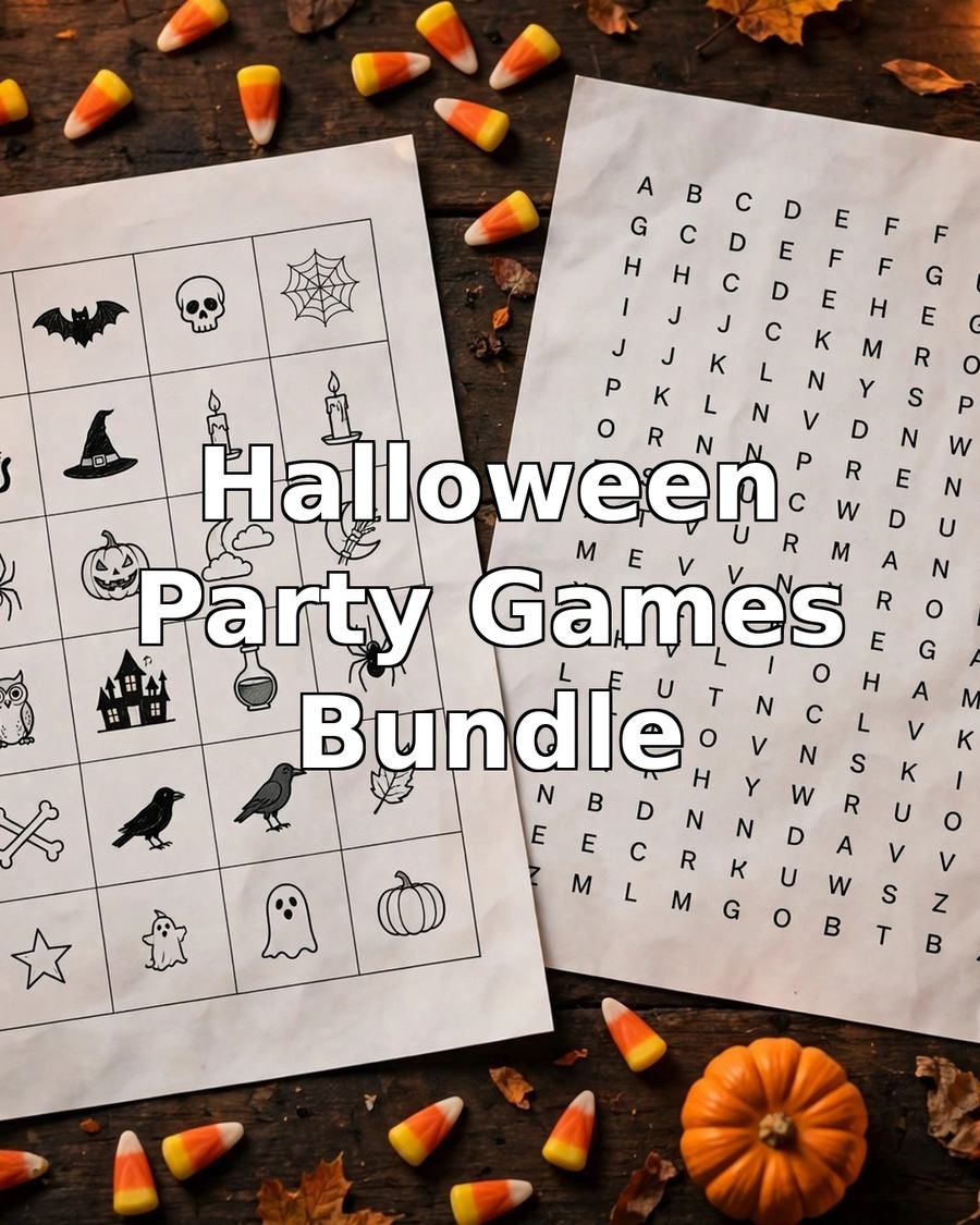 Halloween Party Games Bundle — view 2