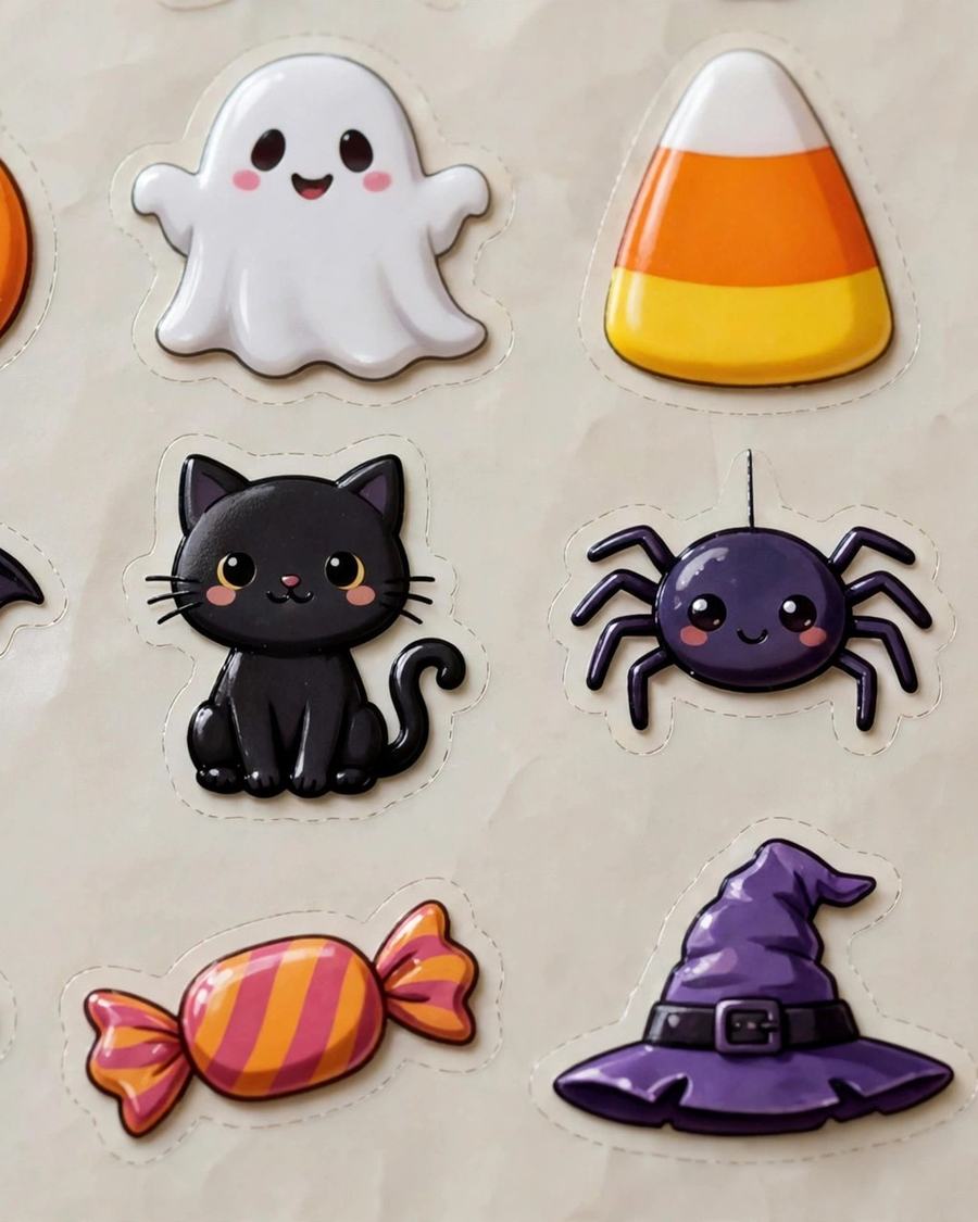 Halloween Sticker Sheet — view 3