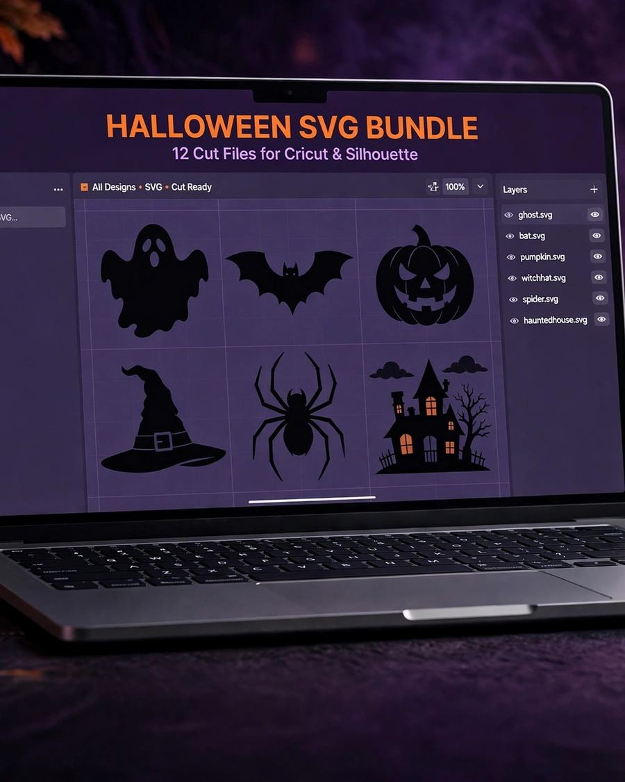 Halloween SVG Bundle (12 Cut Files) — view 2