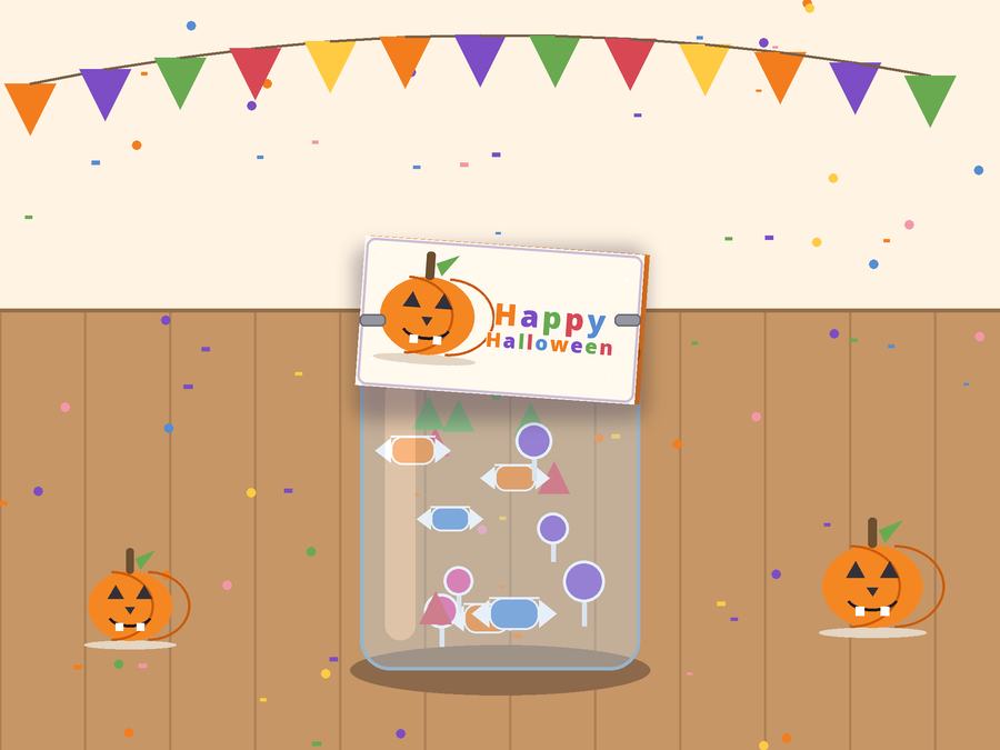 Halloween Treat Bag Toppers — 12 Printable Fold-Over Designs — view 3