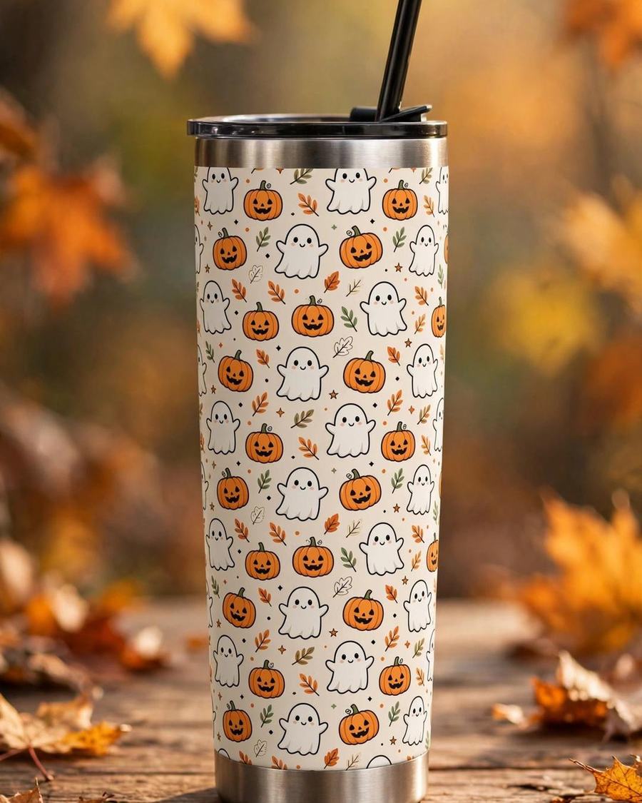 Halloween Tumbler Wrap Bundle — digital download by JamSumStore