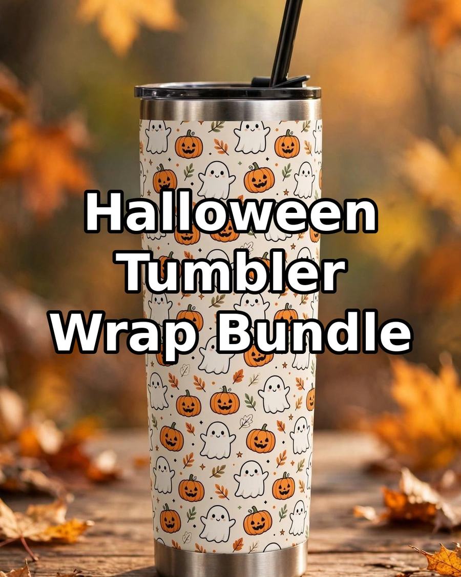 Halloween Tumbler Wrap Bundle — view 2