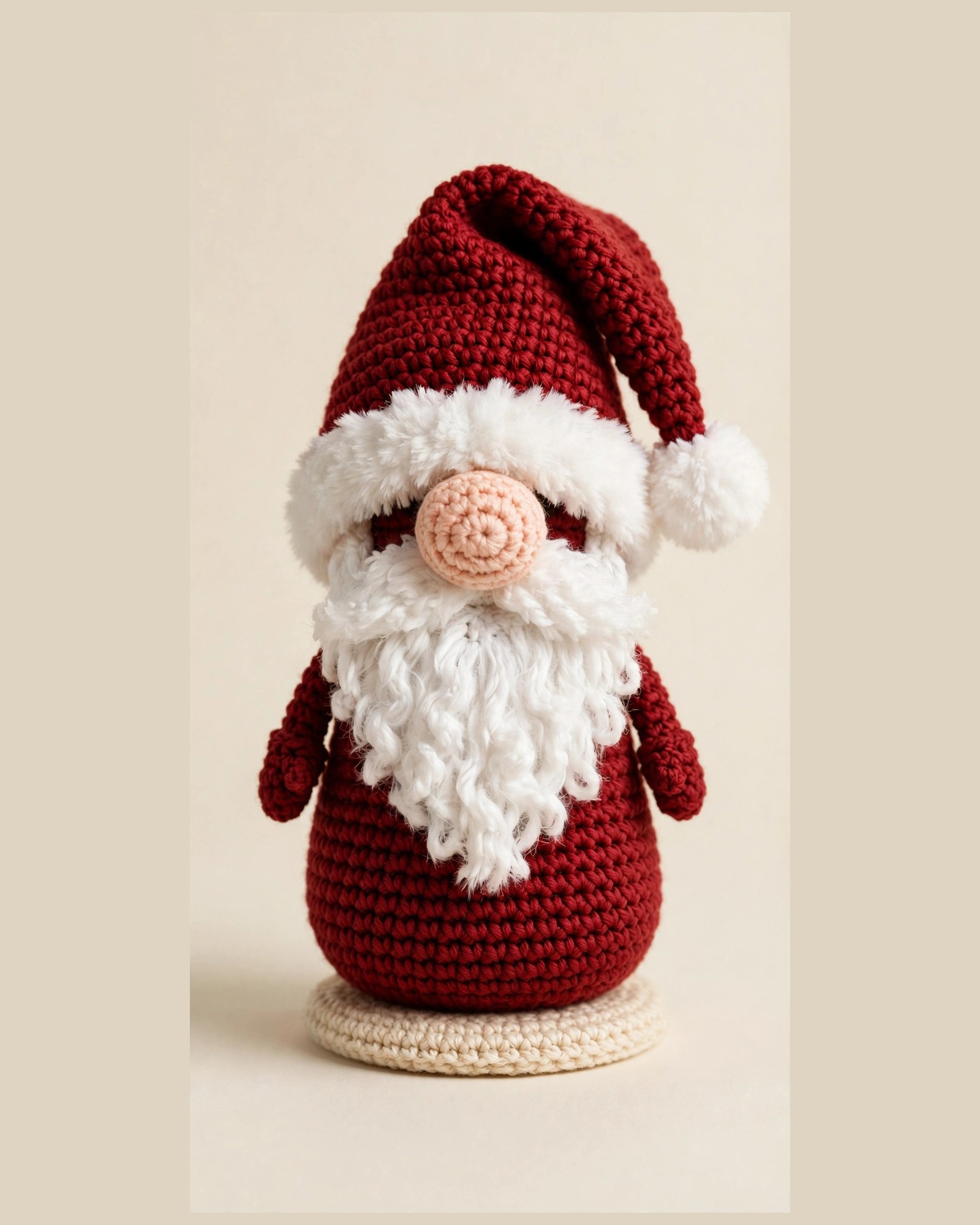 Santa Gnome Amigurumi Crochet Pattern — view 2