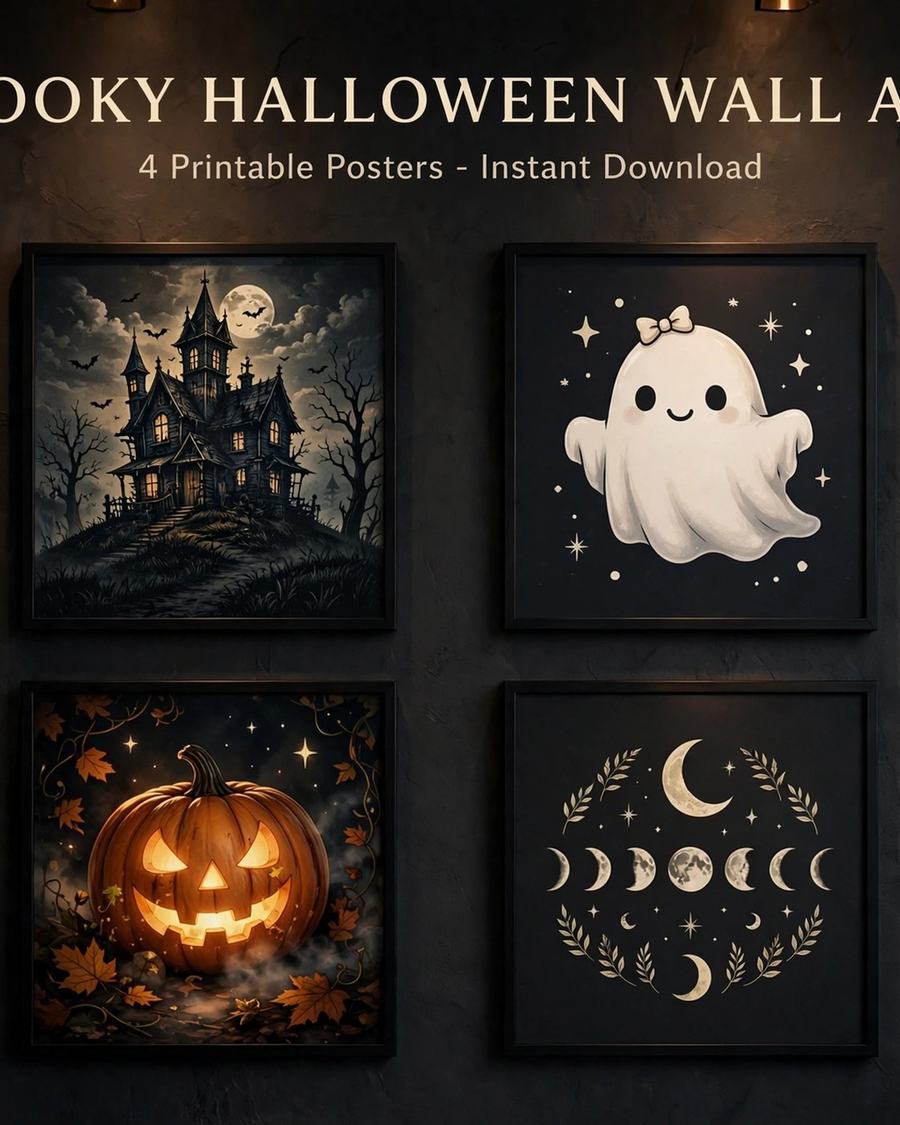 Spooky Halloween Wall Art — view 2