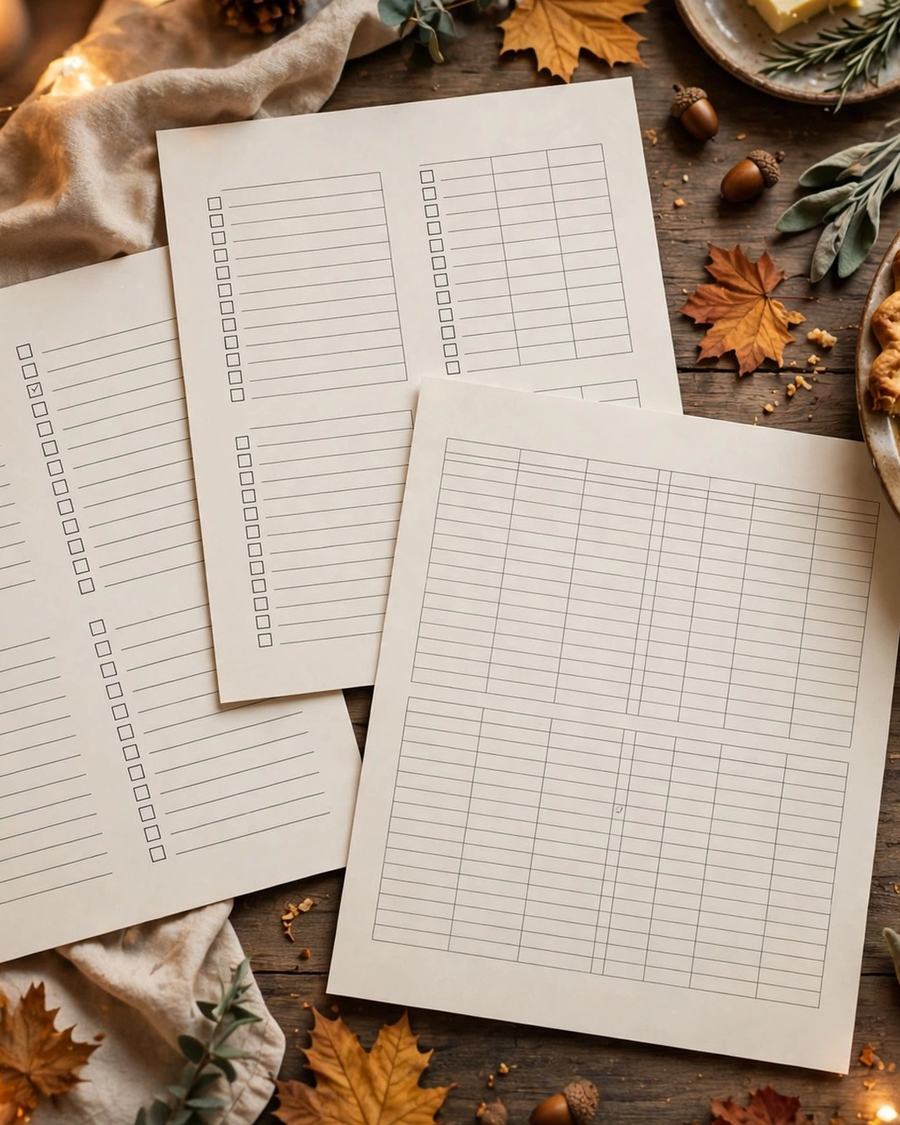 Thanksgiving Dinner Planner — view 2