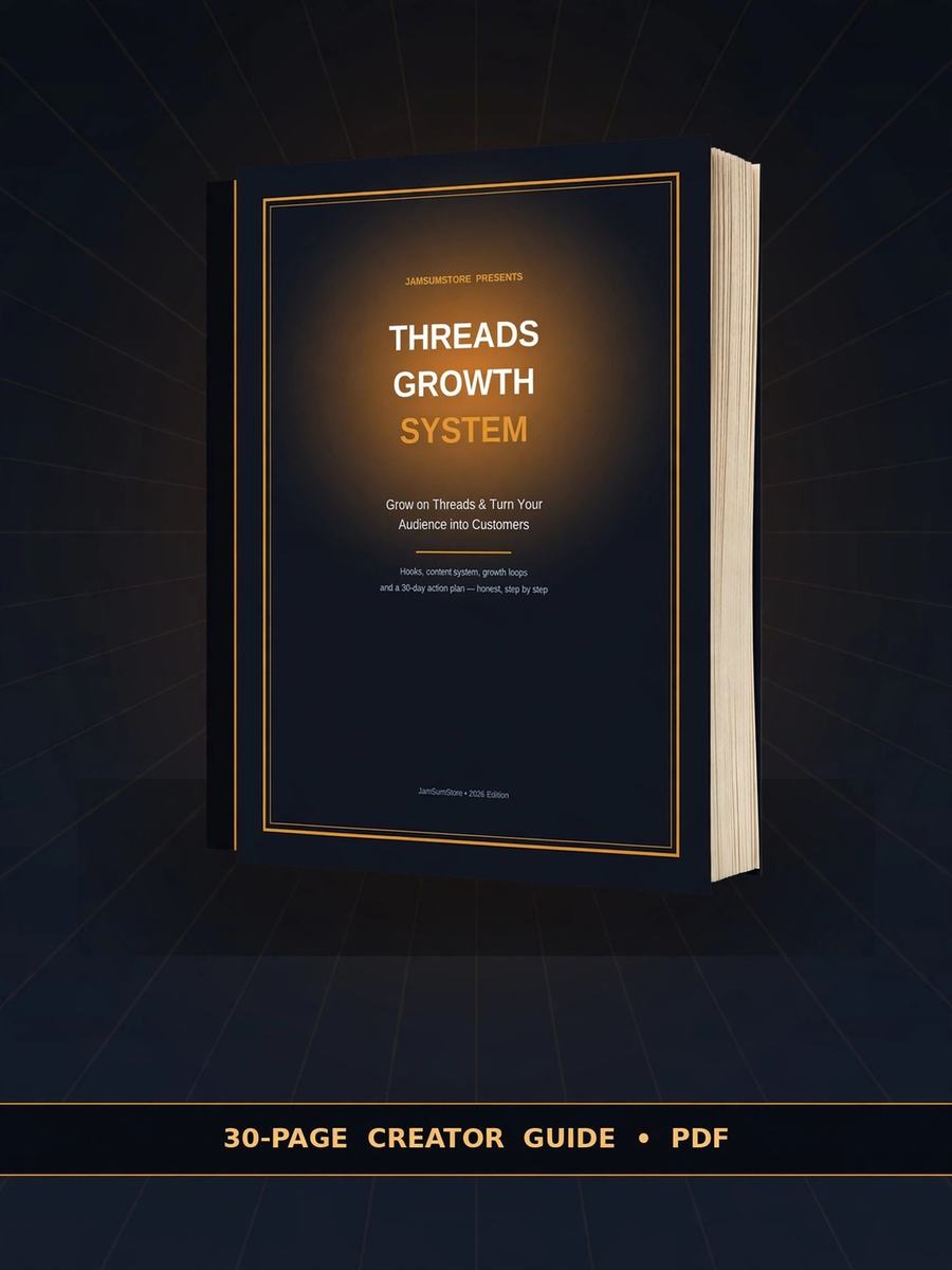 Threads Growth System — digital download by JamSumStore