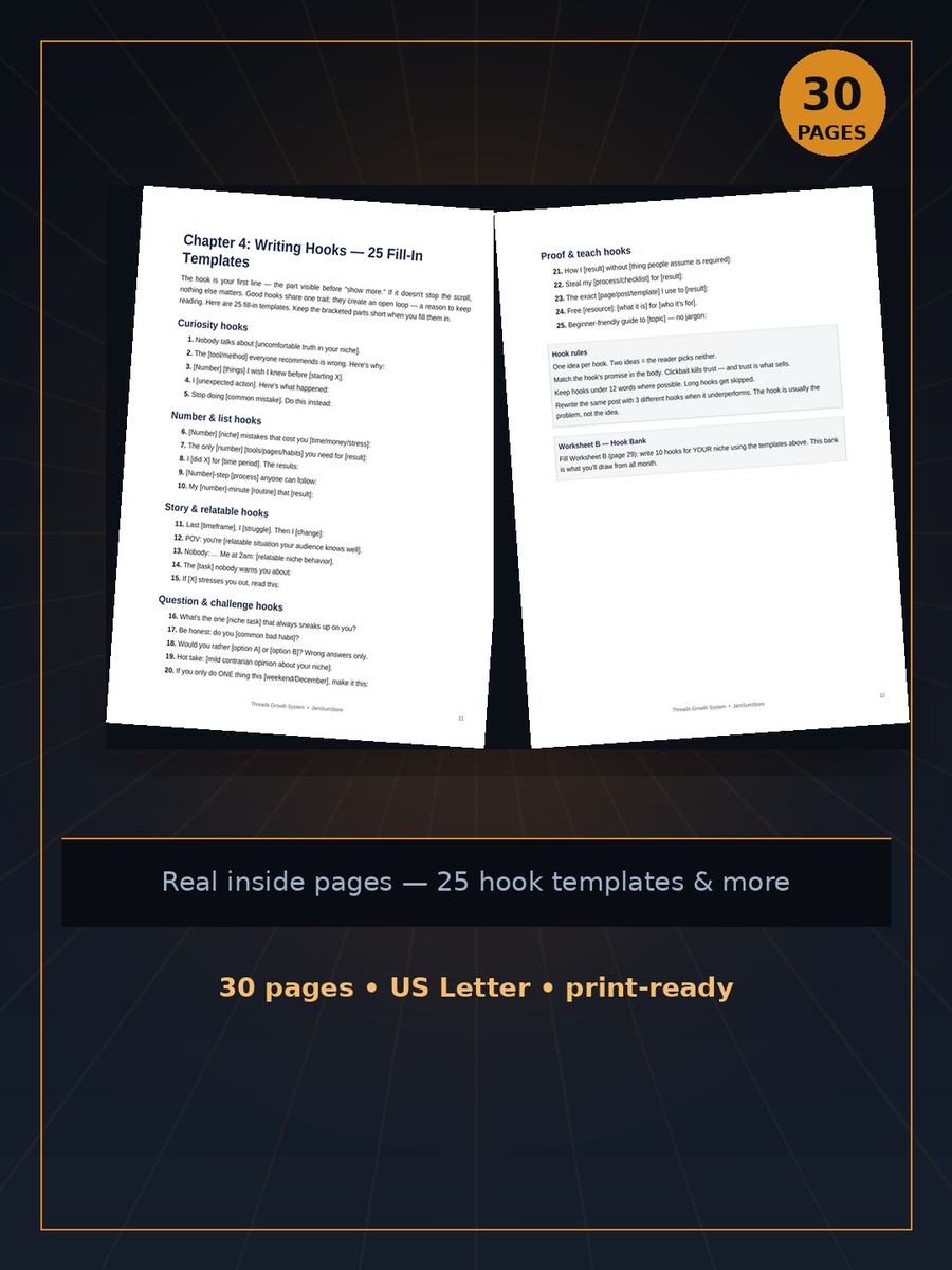 Threads Growth System — view 3