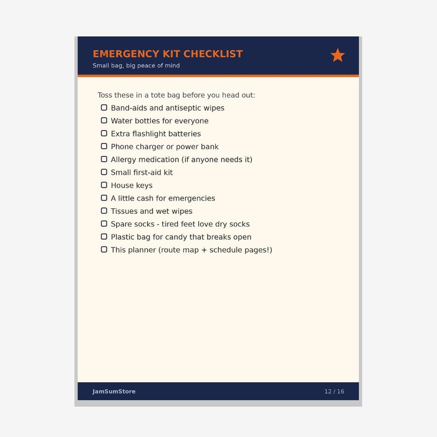 Trick-or-Treat Night Planner — view 4