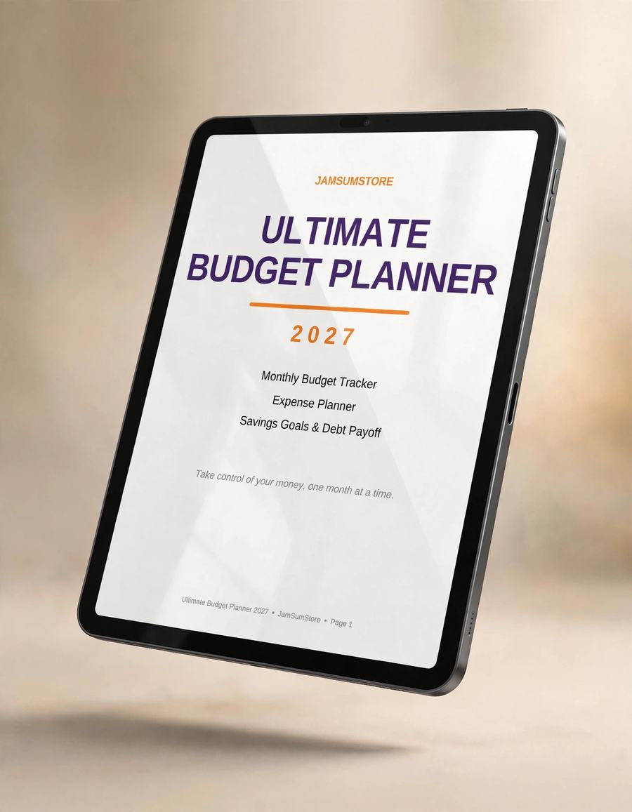 Ultimate Budget Planner 2027 — view 2